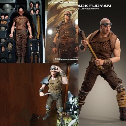 For Collection 1/6 Scale AF025 The Dark Furyan 2.0 Vin Diesel Male Action Figure Model for Fans Holiday Gifts
