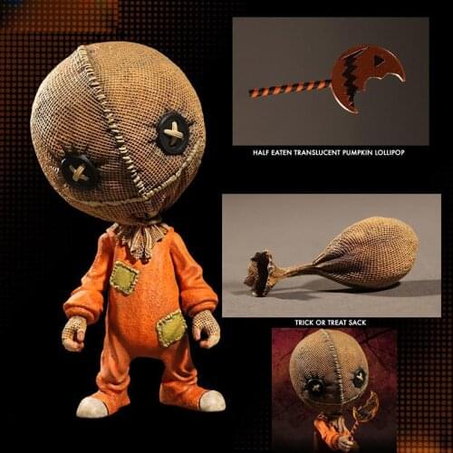 Trick or Treat Figure Film Mezco Toy Sam Sammy Ghost of Halloween The Great Autumn Spirit Model Dolls