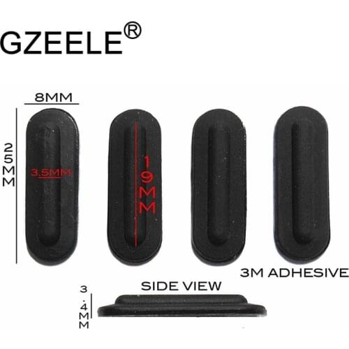GZEELE 4pcs/set New for Lenovo for Thinkpad T540P W540 W541 T440 T450 X230S X240 X250 X260 Base bottom cover rubber foots feet