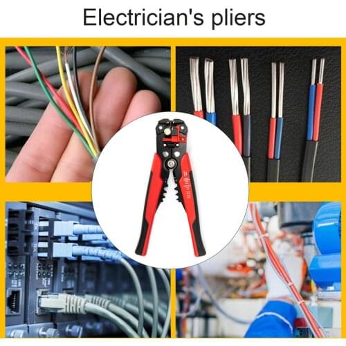 8-inch Crimper Cable Cutter Automatic Wire Stripper Multifunctional Stripping Tools Crimping Pliers Terminal tool