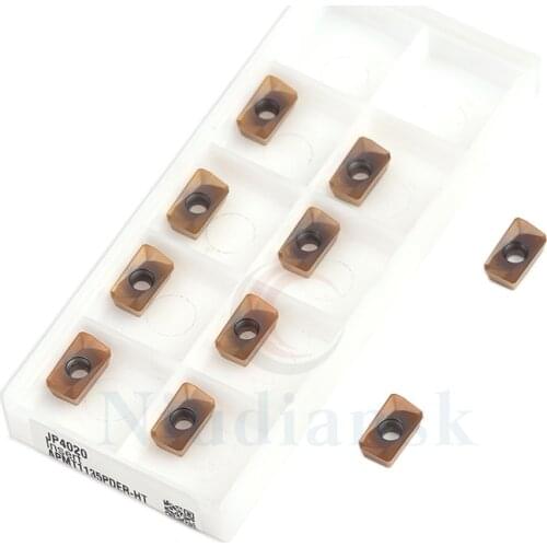 100% Original APMT1135 PDER HT JP4020 Carbide Insert Milling Tool CNC Lathe Turning Insert Milling CutterTools APMT1135 PDER HS