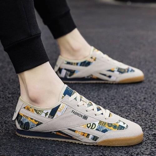 Summer Fashion New Men Casual Shoes Trend All-match Breathable Canvas Shoes