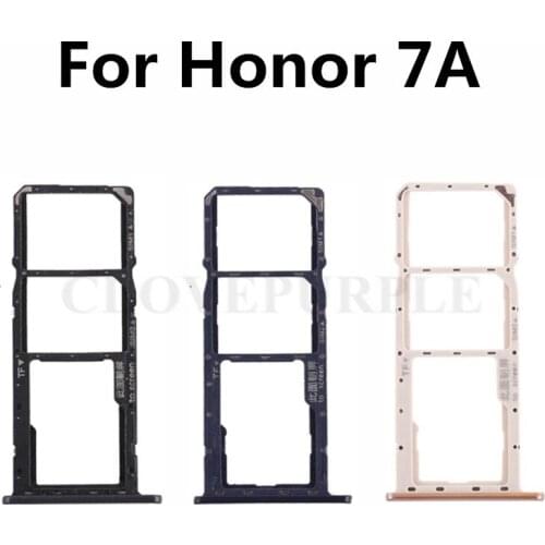 SIM Card Tray For Huawei Honor 7A Slot Holder Adapter for Honor 7A Replacement Parts