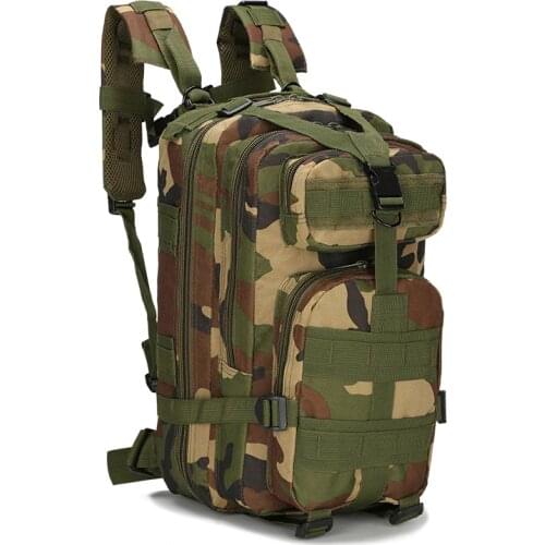 25L Small Army Fans Tactical Bag Outdoor Sports Mountaineering Bag Oxford Waterproof Camouflage 3P Backpack A5100