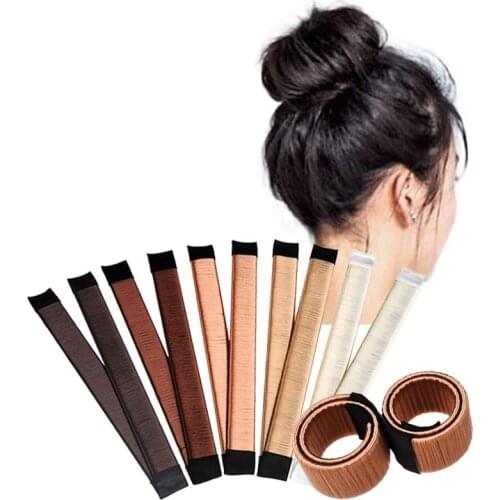 Fashion Women Headband Girl Magic Maker Bud Hair Band Dish Twist DIY Hairstyle Tool Hair Accessories for Women Hair Curl Clip