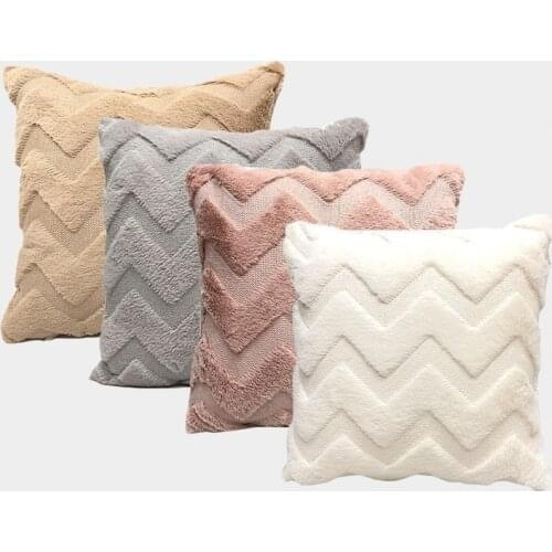 Soft Short Plush Pillow Cases Sofa Cushion Covers Throw Pillow Covers Home Boho Decor Decorative Pillow Covers