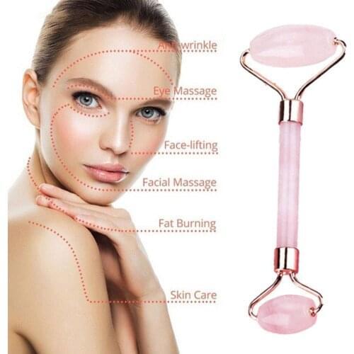 Rose Plate Set Roller Board Massager For Face Slimming Body Relax Resin Massage Eye Care Acupuncture Scraper
