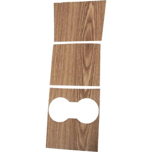 Car Wood Grain Stickers Central Control Panel Sticker For Tesla Model 3 2017-2020 Interior Protective For Tesla Wood Console Y