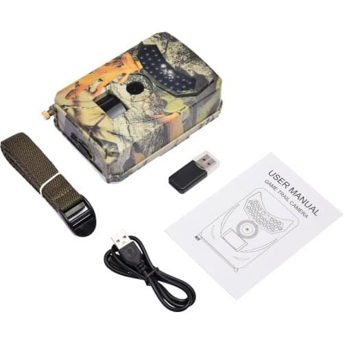 12MP Outdoor Hunting Trail Camera New WildAnimal Detector Cameras HD Waterproof Monitoring Infrared Cam Night Vision Photo Trap