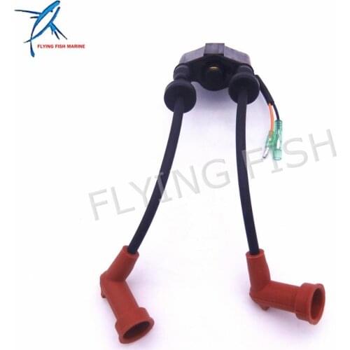 Outboard Engine 6F6-85530-01 Ignition Coil Assy for Yamaha Boat Motor E40G E40J