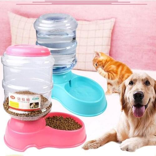 1pc Pet Drinkers Cat Dog 3.5L Automatic Feeder Drinking Animal Pet bowl Water Bowl For Pets Dog Automatic Drinkers Pet Feeder
