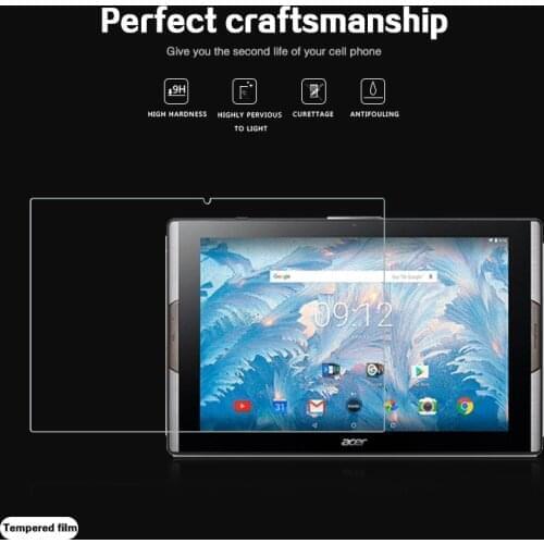 Premium Clear Tempered Glass film For Acer Iconia Tab 10 A3-A30 A3-A50 10.1 PC Tablet Screen Protector With Safety Package