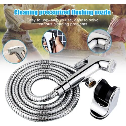 Bathroom Personal Hygiene Bidet Shower Handheld Bidet Sprayer Premium Hand-held Cloth Diaper Sprayer Set DIN889