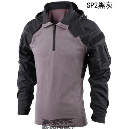 Sports Assault SP2 Tactical Top Hooded Combat Suit Spring And Autumn Shirt Thin Section