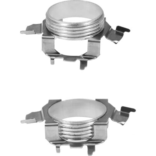 YUNPICAR H7 LED Headlight Bulb Adapter Holder For Jetta Mercedes-Benz Audi BMW E85 X5 New Bora Sagitar 2 PCS