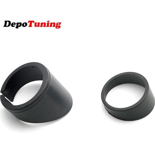 DepoTuning 52mm 60mm Gauge Visor Cover Surround Protector Sun Light Shield Hood Visor Cover/Pod /Cap /Cup holder/Car Meter