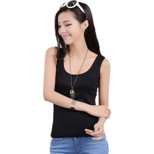 Women Tank Tops Tight Wears Black / Azure / Gray / Red / Yellow Camisa Sleeveless Blouse Woman T Shirts ssk002