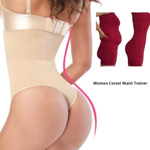 Slimming Waist Trainer Butt Lifter Women Wedding Dress Seamless Pulling Underwear Body Shaper Tummy Control Panties Shapewear