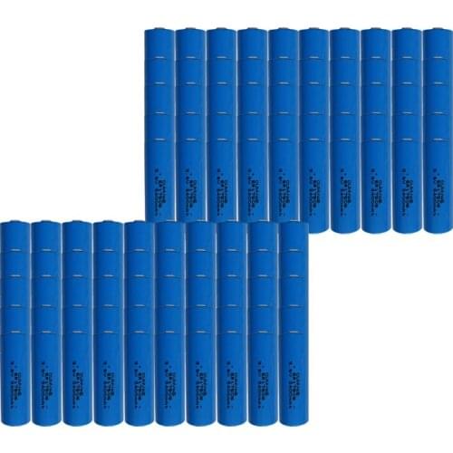 100pcs 17505 ER17505 3.6V A Size Type Batteries ER17505 LS17505 2400mAh for water meter PLC Li-ion battery 17505