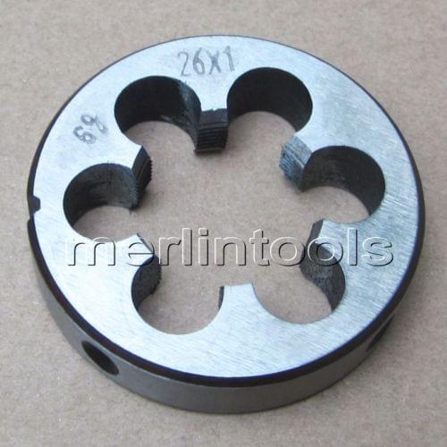 26mm x 1 Metric Right hand Die M26 x 1.0mm Pitch