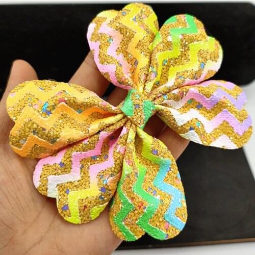 4.3 inch girl hairbow cutting die wooden mold HD82
