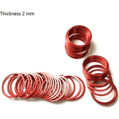 Free Shipping 1000PCS Bicycle Center Shaft BB Adapter Gasket Thickness 1.5 / 2MM Mountain / Highway Bicycle Flywheel Adapter