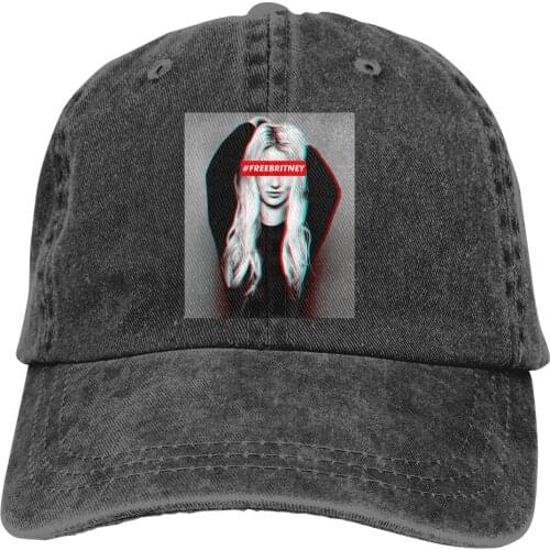 Free Britney Baseball Cap cowboy hat Peaked cap Cowboy Bebop Hats Men and women hats