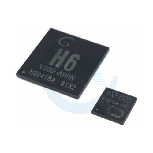1-5pcs New ALLWINNER H6 + AXP805 BGA 451 4 Core CPU Master processor Chip