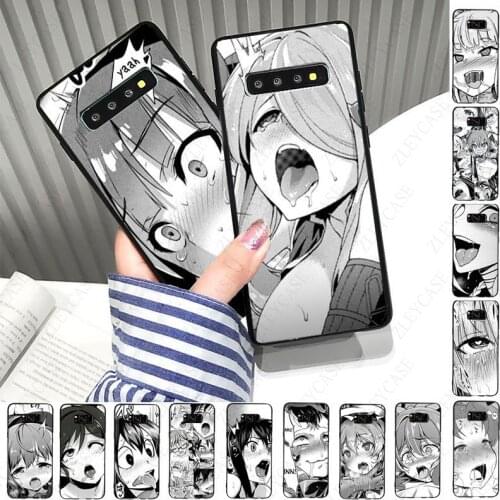 Anime girl cartoon japan cute face Phone Case For samsung galaxy s10 s20fe s9 s30 s20 s21plus note8 9 10plus note20 ultra Cover