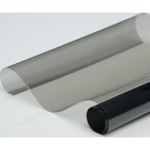 100% SUNICE 50x300cm Black Car Window Tint 50%VLT for Car Side Glass Tint Self-adhesive Nano Ceramic Film in Car Window Foils