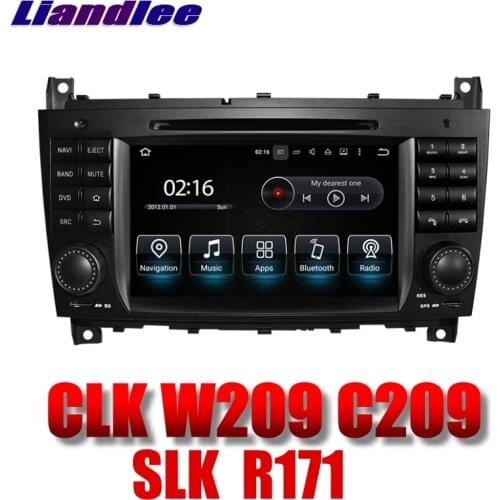 Liandlee Car Multimedia Player NAVI For Mercedes Benz SLK CLK W209 CLS 2004~2012 Touch Screen System Radio TV DVD GPS Navigation
