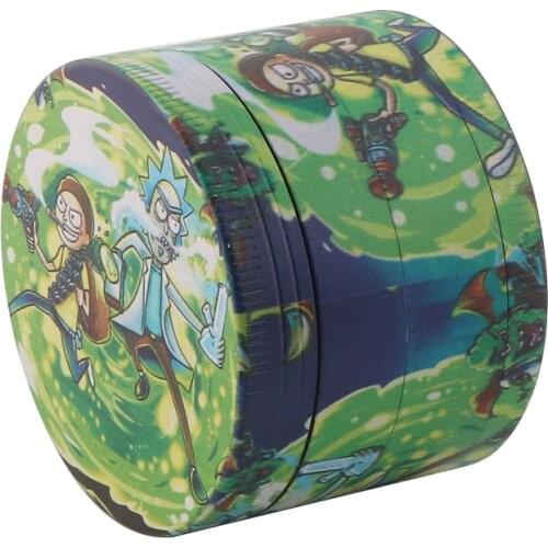 Metal Herb Grinder 4 Layer Herbal Smoke Tobacco Grinder 50mm Metal Smoke Pipe Accessories Kitchen Supplies Smoking Accessories