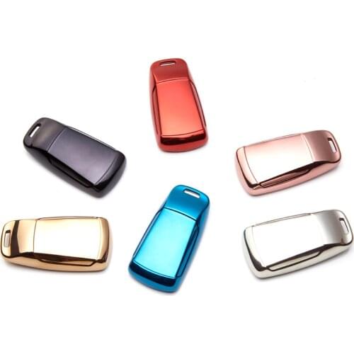 TPU Soft Car Key Cover Case for AUDI A4 B9 Q5 Q7 TT TTS 8S 2016 2017 allroad Car Key Protection Shell Car Styling Accessories