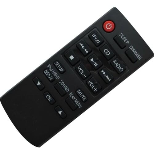 Remote Control For Panasonic N2QAYC000058 SC-HC27 SC-HC271 SC-HC27P SC-HC271P SC-HC27DB Compact Stereo CD Audio System