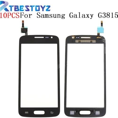 RTBESTOYZ 10PCS/Lot Digitizer Touch Screen Glass Lens Sensor For Samsung Galaxy Express 2 SM-G3815 G3812 G3818