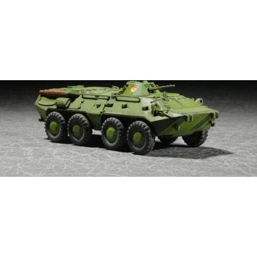 Trumpeter 07267 1/72 Russian BTR-80 APC Carrier Vehicle Transporter Model Car TH07160-SMT6