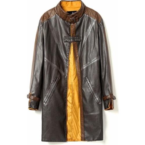 High Quality Watch Dogs Cosplay Costume PU Leather Jacket Aiden Pearce Wind Coat Windbreaker Halloween Costumes for Women/Men