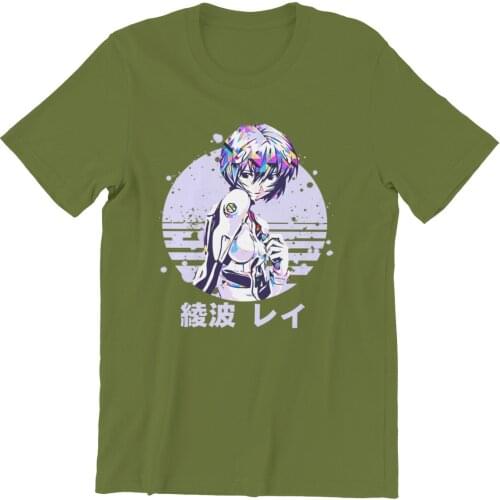Westcreek Rei Ayanami Anemi 80 90s Essentials Fashion White Couples Groot New 90s JapaneseStyle Mens T-Shirts 108679