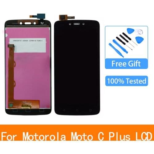For Motorola Moto C Plus LCD Display For Moto c plus XT1721 XT1722 XT1723 Display LCD Screen Touch Digitizer Assembly