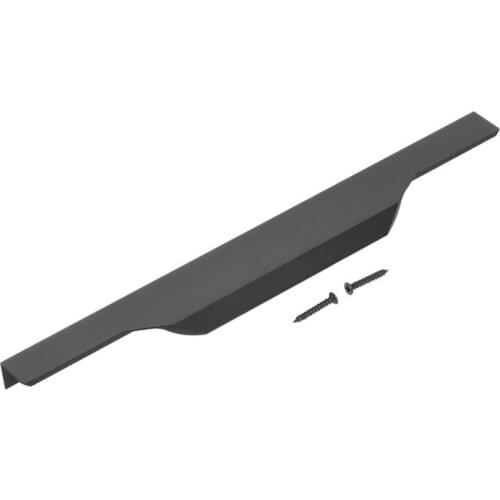 1pc Black Cabinet Handles With Screws Gold Aluminum Alloy Kitchen Cupboard Pulls Drawer Knobs Furniture Handle Hardware