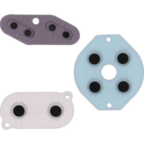 10PCS a lot High quality Rubber Conductive Buttons A B D pad replacement for Game Boy for GB game console