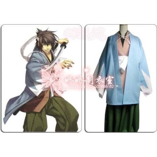 2016 Hakuoki Souji Okita Cosplay Costume as Christmas costume and Halloween costume