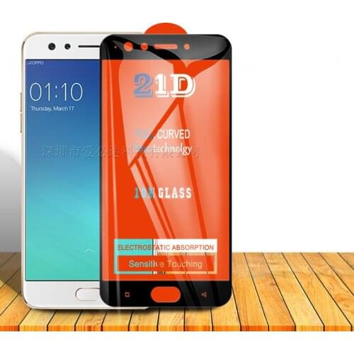 21D Cellphone Tempered Glass Film Full Curved Screen Protector For OPPO K1 K3 K5 K7 F1S F3 F3Plus F3lite F5 F5lite F5youth