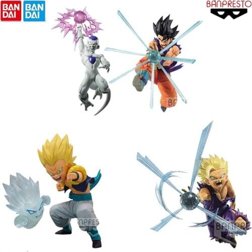 Bandai Z Dragon Ball Gxmateria Series Super Saiyan Son Goku Frieza Gotenks Zamasu Anime Figures Model Kids Gift Model Toy
