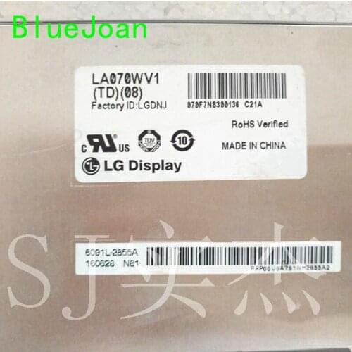 Free shipping original new 7inch LCD Display LA070WV1(TD)(08) LA070WV1-TD08 screen for car DVD GPS navigation LCD monitors