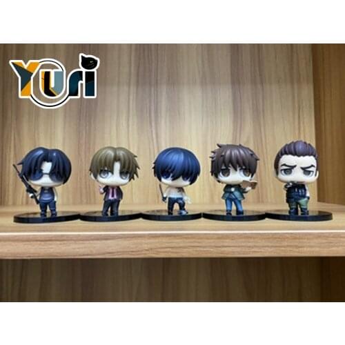 DMBJ Anime Time Raiders Wu Xie Kylin Zhang Wang Panzi Hei Xiazi Figure Mini Doll Model Toy Display Cute Cosplay Gift Limited C