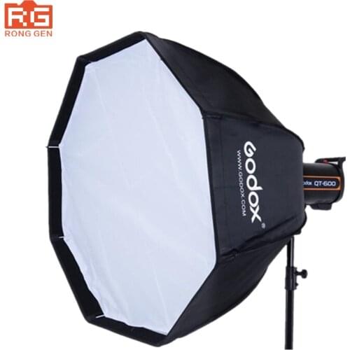 Godox UE-120CM Softbox Professional Portable Octagonal Umbrella Softbox with Bowens Mount for Speedlite Flash
