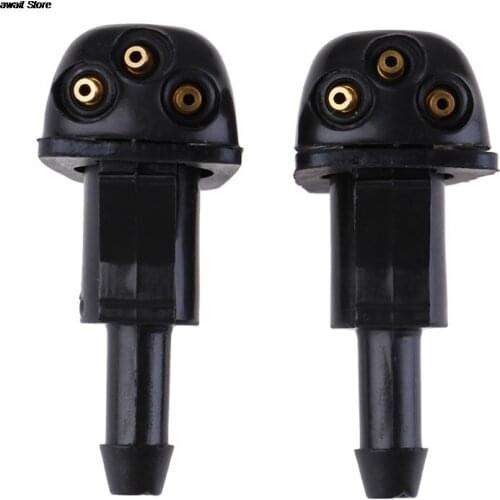 Hot sale 2Pcs Plastic high quality Windshield Wiper Washer Spray Nozzle