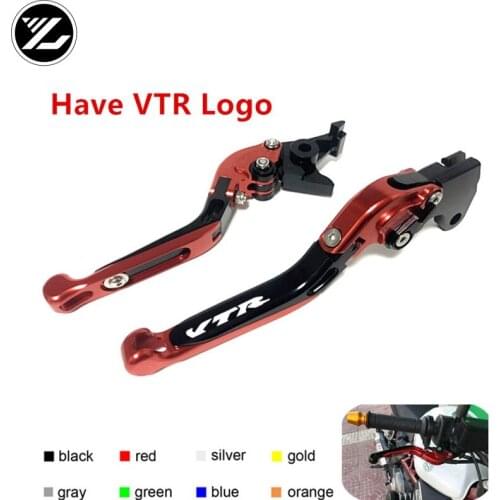 Have VTR Logo For Honda VTR1000F / FIRESTORM VTR 1000 F 1998-2005 1999 2000 2001 2002 Folding Extendable Brake Clutch Levers