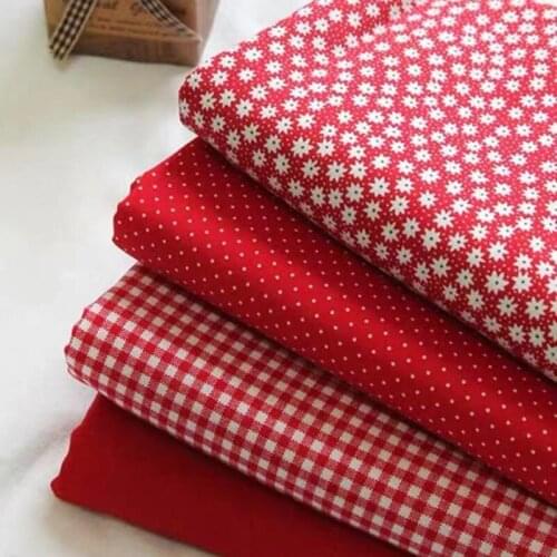 LINENCotton Fabric For Clothing Quilting BABY BED Twill Fabrics Cloth DIY Sofa Curtain Tablecloth Cushion CRAFT SEWING Materials